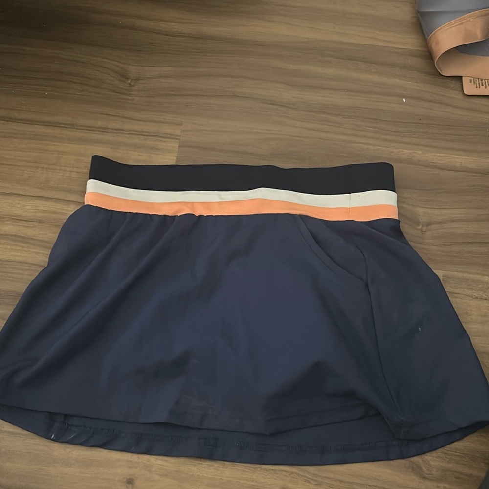 Navy Adidas Tennis Skirt